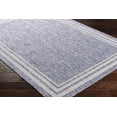 thumbnail image 3 of Mark&Day Outdoor Rugs, 8x10 Agency Cottage Indoor/Outdoor Denim Area Rug, Non Shedding Blue Ivory Carpet for Patio, Porch, Deck, Bedroom, Living Room or Kitchen (7'10" x 10'), 3 of 5