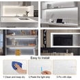 thumbnail image 2 of Yi Lighting 6pcs 20" LED Under Cabinet Lighting kit with Remote Control for Kitchen, Desk, Monitor Back, Shelf, Closet, 2 of 6