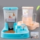 thumbnail image 2 of Dispensador automático de comida seca y agua para gato/perro, comida seca para perros, dispensador de agua blanca, 2 of 5