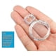 thumbnail image 3 of 4 Pack Silicone Clipple Magnetic Anti Snore Stop Snoring Nose Clips, 3 of 5