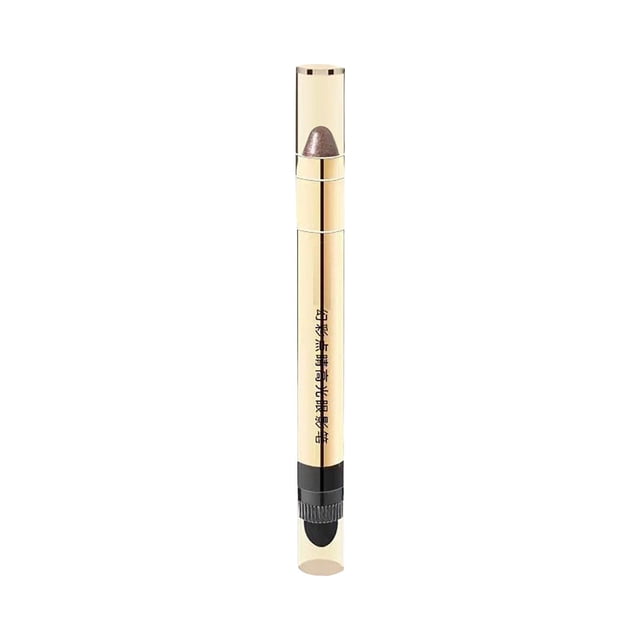 Kieccall Two In One Double Head Eye Stick For Eye Highlight and Contouring, Equipped With A Brush