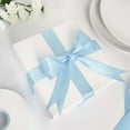 thumbnail image 5 of GTYBOVA Double Face Satin Ribbon 7/8 inch X 100 Yards ,Polyester Ribbon for Gift Wrapping Very Suitable for Weddings Party Hair Bow Invitation Decorations and More Lt.blue, 5 of 7