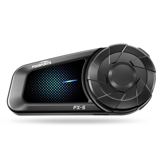 Auriculares Bluetooth para motocicleta Fodsports FX-S V5.4 IP67 negros