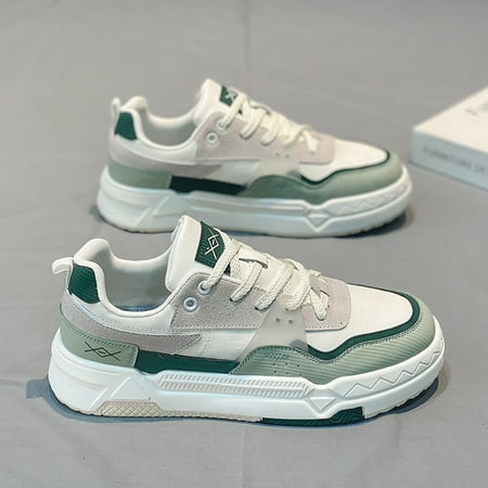 

Men‘s Color Block Trendy Lightweight Casual Shoes Walking Sneakers