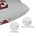 thumbnail image 3 of Balery Buffalo Plaid Love And Gnome Funda de Cojín Estampada, Regalos para Mujeres, Regalos de Amor para Ella, Regalos para Novia o Esposa, Funda de Almohada-16"x24", 3 of 6