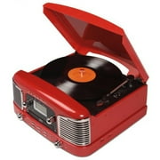 Victoria Classic Retro Turntable with CD Player and AM/FM Stereo
