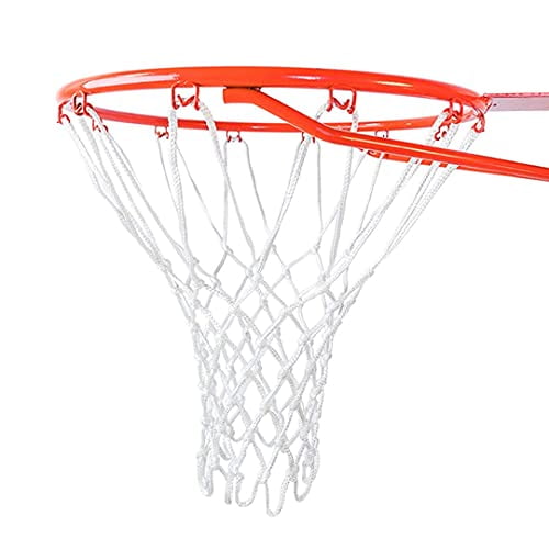 Ultra Sporting Goods Heavy Duty Basketball Net Replacement - All Weather  Anti Whip, Fits Standard Indoor or Outdoor Rims - 12 Loops (White)