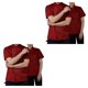 thumbnail image 3 of Ounissouiy Camisas de uniforme de Chef de algodón para hombres, botones de chaqueta de Chef, suministros ajustables para el hogar, bandas para el sudor Type2 NO2 Ounissouiy CBP584931, 3 of 5