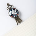 thumbnail image 5 of Doves Vintage Copper Crown-Shaped Bookmarks - Stainless Steel Reading Accessories for Book Lovers and Readers - Set of 2 Book Markers, 5 of 5