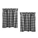 thumbnail image 2 of Niveles de ventana, cortinas, cenefas para celosía de cocina, bolsillo , medio nivel para habitación de , dormitorio 74x61cm 2 Panle Macarena Ventana de cortina semi transparente, 2 of 8