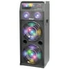 Pyle PSUFM1240P 1400 Watt Disco Jam Dual Passive Dj Speaker System With Flashing Dj Lights [for Use W/ Model Psufm1245a]