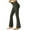 Green, variant on Yubnlvae Comfy Wide Leg Flare Pants for Women - Elastic Waist Gym, Travel, Yoga Joggers (Stretchy, High-Rise Pockets) Black XXL