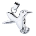 thumbnail image 2 of Perro mascota Memorial cremación joyería acero inoxidable colibrí colgante Zulema Colgante conmemorativo del animal doméstico, 2 of 7