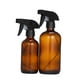 thumbnail image 2 of Juego de 2 botellas de vidrio para esencias y agua, diseño elegante y duradero, incluye 2 tapas intercambiables, ideal para uso personal y profesional., 2 of 6