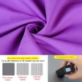 thumbnail image 5 of Super Soft and Durable​​ Microfiber Fitted Sheet, Machine Washable Fitted Bed Sheet with 15 inches Deep Pocket, Full, 54 x 75 inches, Purple, 5 of 7
