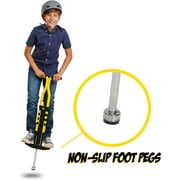 New Bounce Pogo Stick for Kids Ages 9+, 80–160 lbs Pro Sport Edition with Easy-Grip Foam Handles and Durable Frame
