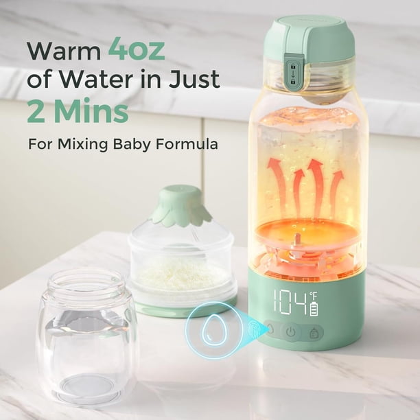 Momcozy Portable Milk Warmer for Travel – Dual Heating Modes for