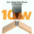 thumbnail image 2 of Genmitsu Laser Engraver Machine Kortek 10W 10000mW, Desktop Laser Cutter, Wireless APP Support, ±0.01mm High Precision, Portable Laser Engraving Machine for DIY Wood Acrylic Leather Glass Metal Fiber, 2 of 8