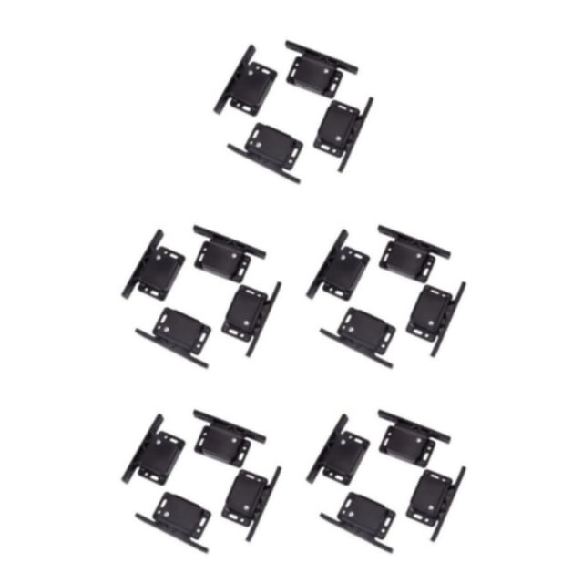 Maytalsory 4Pcs Hook Lock RV Experience RV Cabinet Door Push Catch Functional 5Set