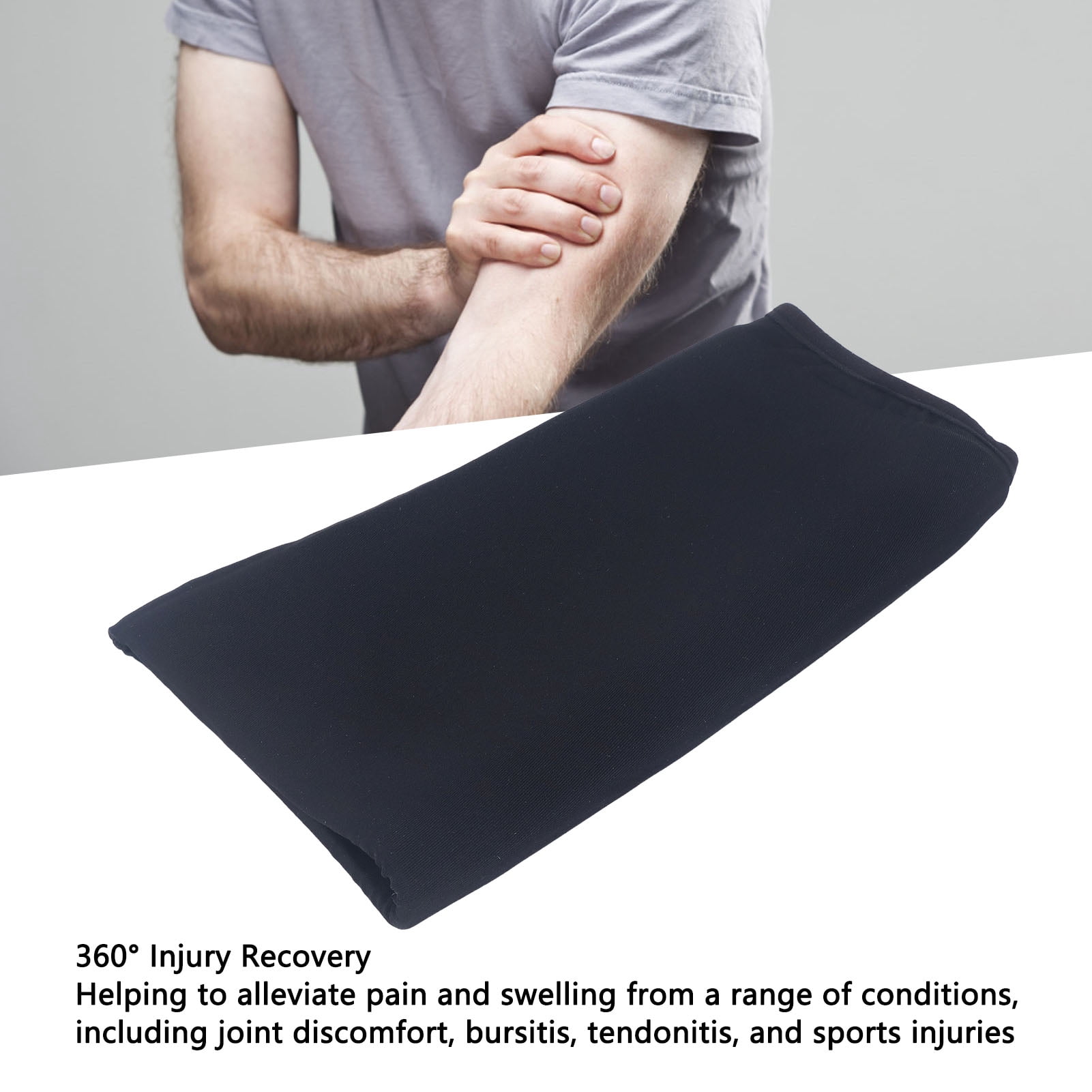 Yajisi Cold Hot Therapy Compression Gel Sleeve Reusable Reduce Pain 360 Degree Coverage Injury Recovery Elbow Sleeve [cite: 11]