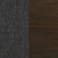 thumbnail image 5 of Wes Upholstered Dining Side Chair Dark Walnut (Set of 2), 5 of 13