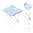 thumbnail image 6 of MAGIDEAL Folding Stool Outdoor Portable Seat Modern Train Seating Stool Fishing Chair for Grey, 6 of 8