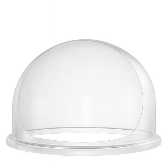 KFFKFF Electric Commercial Cotton Candy Machine 21" Acrylic Clear Plastic Cotton Candy Cover for Floss Maker, Clear