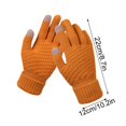 thumbnail image 2 of Women's Touchscreen Winter Gloves - Knitted Waterproof Windproof Thermal Sports Gloves, Soft Warm Breathable Mittens for Outdoor Activities, 1 Pair, 2 of 6