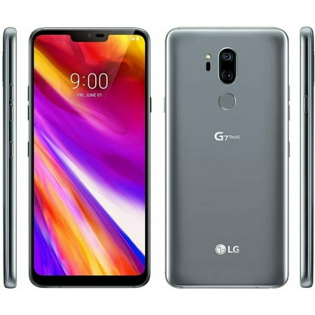 Pre-Owned Verizon Unlocked LG G7 ThinQ 64GB Gray LG-G710VM (Refurbished: Good)