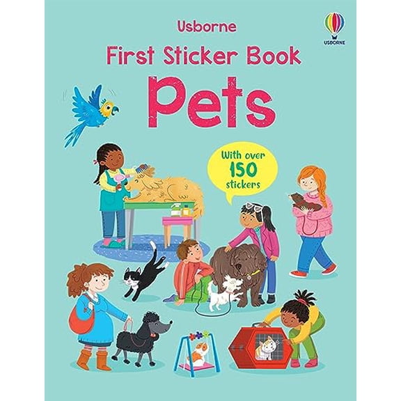 Pre-Owned First Sticker Book Pets (First Sticker Books), 9781805317654, 1805317652, Paperback,