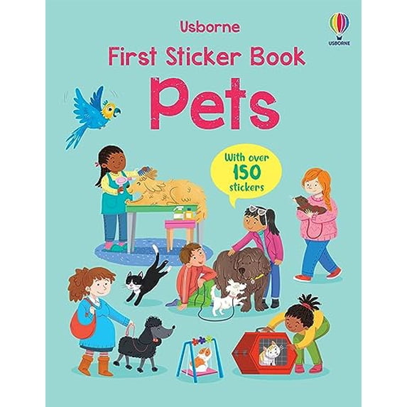 Pre-Owned First Sticker Book Pets (First Sticker Books), 9781805317654, 1805317652, Paperback,