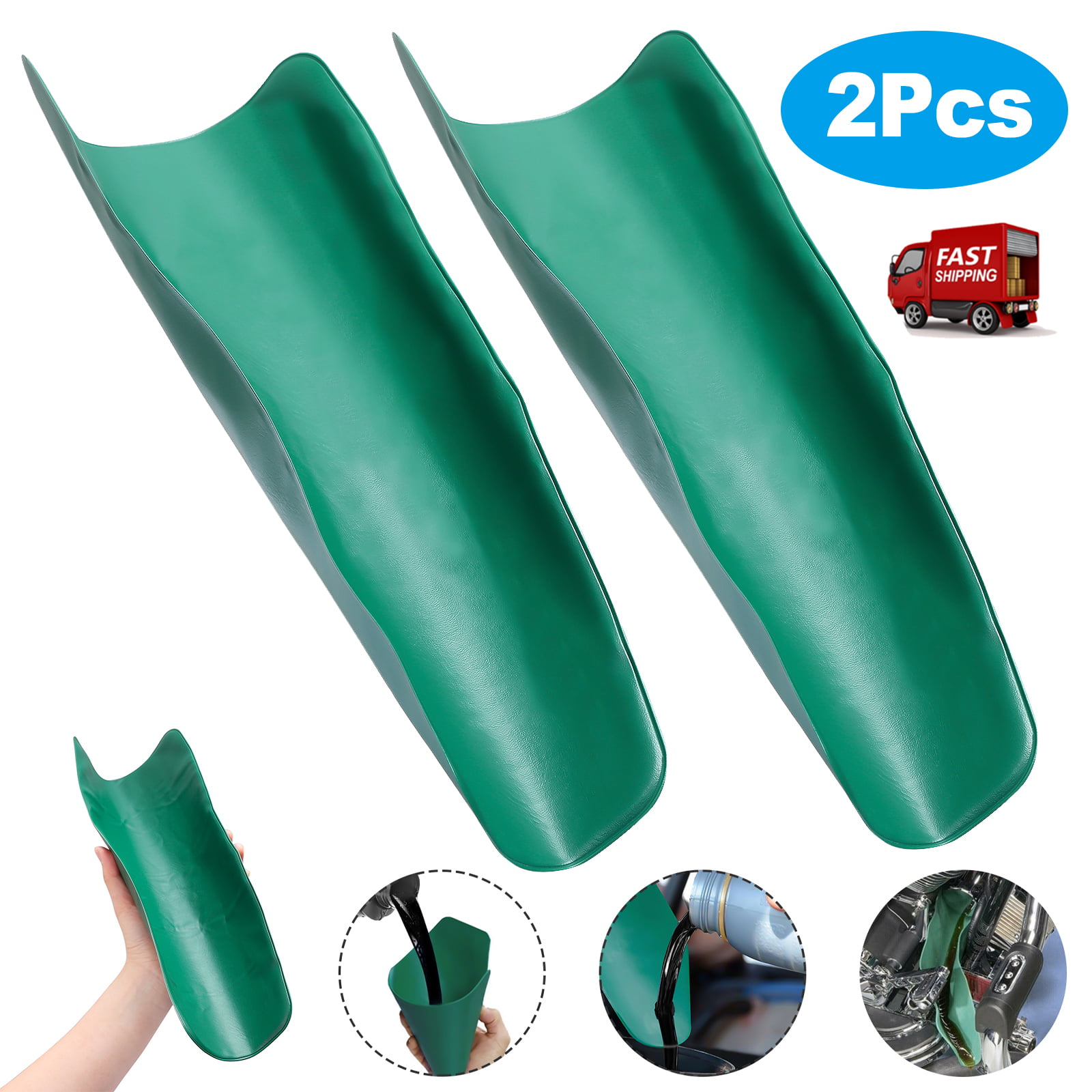 Lawn Equipment Motorcycles Foldable Flexible Free Oil Filter Funnel Flexible Draining Tool Oil Funnel Draining Tool Oil Guide Plate Automobiles Reusable Draining Filter Funnel Tool for Trucks 