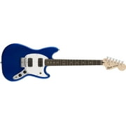 Fender Squier Bullet Mustang HH Electric Guitar, Rosewood Fingerboard - Imperial Blue