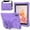 Lightpurple, variant on for iPad 5th/6th/Pro 9.7 2016/2017/2018 Case with Crossbody Strap, Butterfly Stand Cute Kids Friendly Shockproof Protective Heavy Duty Case Cover for iPad 5th/6th/Pro 9.7 2016/2017/2018 - Lightpurple