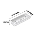 thumbnail image 3 of No Drill Wall Mounted Kitchen Storage Rack, Spice Organizer Shelf for Sponges and Rags, 3 of 6