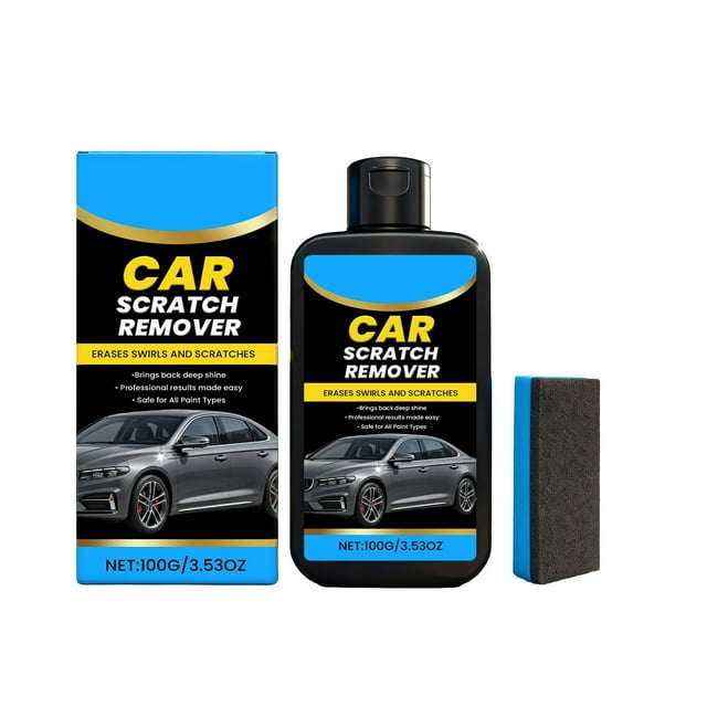 Car Paint Scratch Care Kit Scratch Removal Car Paint Polishing Maintenance Fouling Paint Repair Decontamination 100Ml Automotive Detailing Kit