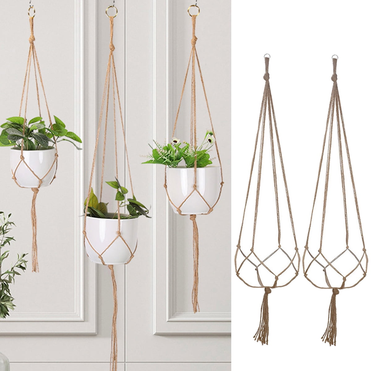 DIY - How to Make a Rope Plant Hanger Tutorial — That Knot Place