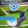 thumbnail image 2 of VONKY PU Standard Size 5 Soccer Ball For Football Training Match Size 5 Machine-Stitched Match Football blue, 2 of 6
