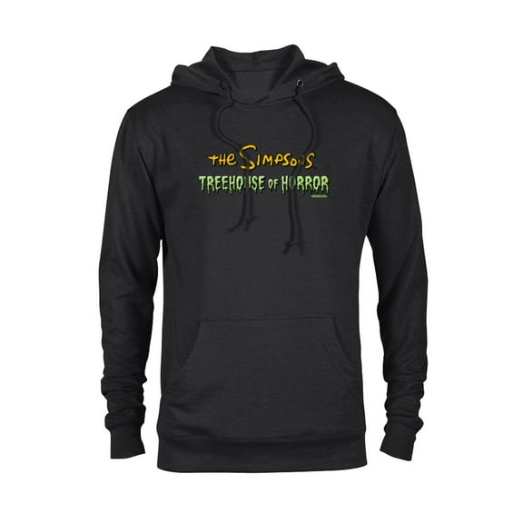 The Simpsons Treehouse of Horror Halloween Logo - Pullover Hoodie for Adults - Customized-Black
