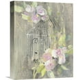 thumbnail image 1 of Global Gallery Albena Hristova 'Birdcage Floral II' Canvas Wall Art, 1 of 4