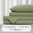 thumbnail image 3 of Stylish Pleated Hem 21-inch Extra Deep Pocket Comfortable Microfiber Sheet Set by Southshore Fine Linens, 3 of 10
