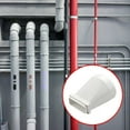 thumbnail image 3 of Ventilation Duct Converter Rectangular to Round Straight Channel Connector Flat Ducting Adaptors to Round Converter, 3 of 8