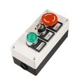thumbnail image 1 of Nxtop Green Light Momentary Mushroom Self Lock Push Button Key Switch Station, 1 of 4