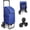 Blue, variant on 2 in 1 Stair Climbing Cart, 60L/300LBS Grocery Cart on Wheels for Stairs, Shopping Carts for Groceries with Removable Waterproof Bag, Folding Shopping Carts for Stairs, Blue
