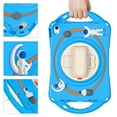 thumbnail image 3 of TECH CIRCLE iPad Mini 6 Case 8.3 Inch,iPad Mini 6th Generation Kids Case,360 Rotating Handle Stand Pencil Holder Hand Shoulder Strap Shockproof Kids Case for 2021 iPad Mini 8.3" 6th Gen,Blue, 3 of 11