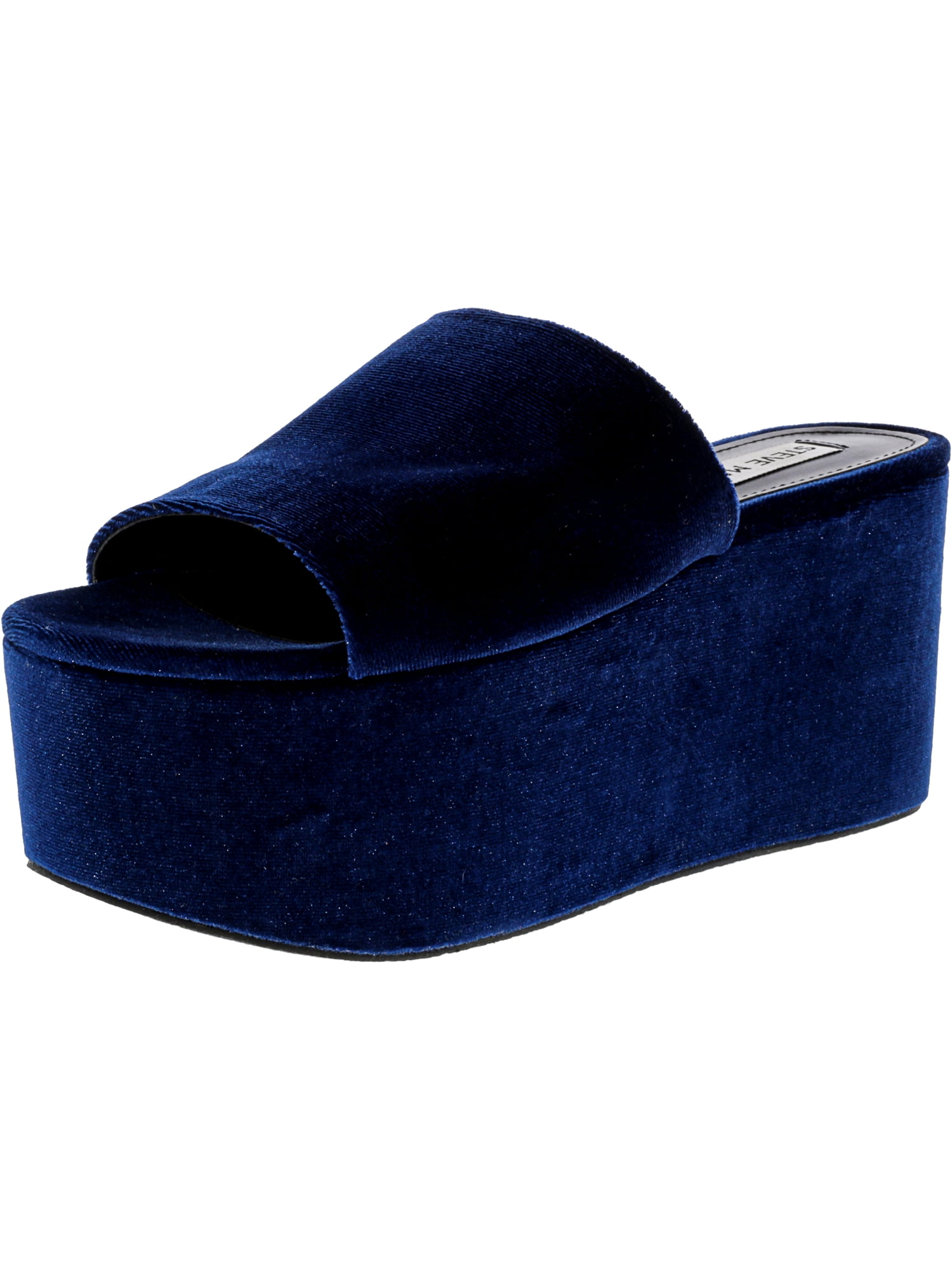 steve madden velvet slides