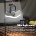 thumbnail image 4 of Portable Solar Camping Light Multifunctional Campsite Lantern Waterproof Flashlight Support, 4 of 7