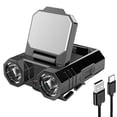 thumbnail image 1 of Lámpara de pesca LED de carga USB tipo C con luz de clip de sombrero XPE con detección de ondas inteligente, 1 of 5