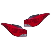 NEW PAIR OF OUTER TAIL LIGHTS IS COMPATIBLE WITH HYUNDAI ELANTRA 2011-13 HY2805119 92402-3Y000 924023Y000 HY2804119