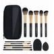 thumbnail image 1 of Brochas De Maquillaje Profesional,set 10 Con Estuche Modelo Negro, 1 of 4